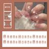 Chasing Light Cat's Eye Crystal Nails: Handmade, Detachable, Flash Diamond Design for Trendy, Stylish Looks.