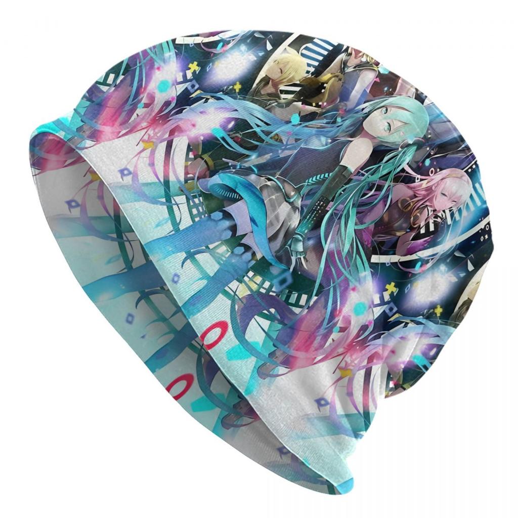 Hatsune Miku Chemo Beanie Unisex Women Winter Wear Skullies Caps Bonnet Knitted Hat