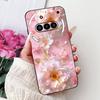 Téléphone pour rien (3a) A059 Coque Pour Nothing Phone 3a Étui Silicone Mode Luxe Fleurs Chat Mignon Drôle Peint Pare-chocs Souple