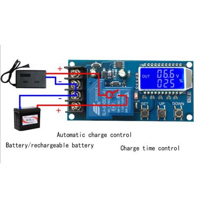 Module de chargeur de batterie au Lithium, affichage LCD, panneau de Protection contre les surcharges