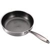 Bald Household Non-stick Deep Frying Pan