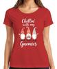 Chillin With My Gnomies Christmas Xmas Gnome Gnome Fun Unisexs TShirt