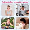 Reusable Cooling Neck Tube PCM Ice Ring Wearable Cooling Neck Wrap for Outdoor Summer Heat Relief