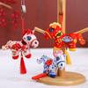 New Year Pony Plush Toy With Pp Cotton Filling For Gift Collectors