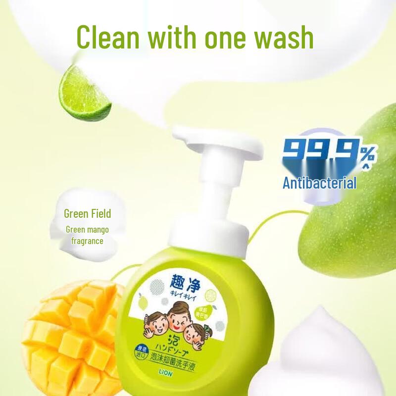 Lion Natural Botanical Moisturizing Antibacterial Foaming Hand Wash