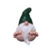 Resin Creative Dwarf Figurine Big Feet Wearing A Hat And White Design Beard