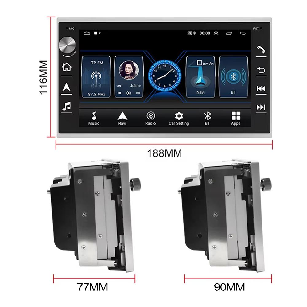 Car Radio Android for Volkswagen Polo Bora Jetta 1999-2006 VW PASSAT B5 2001-2005 Carplay Head Unit 2Din Car Stereo Naviagtion 2+32GB