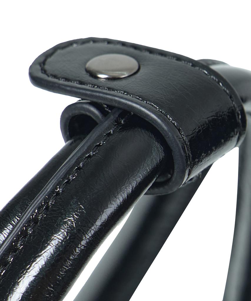 Euggen Flap Pocket Baguette Bag_Black