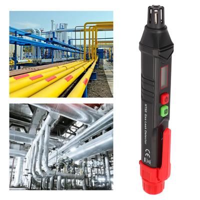Stift-Gasleckdetektor, doppelter Alarm, tragbar, einfache Bedienung, Alarm für brennbare Gase