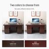 Milin Solid Wood Veneer Office Desk
