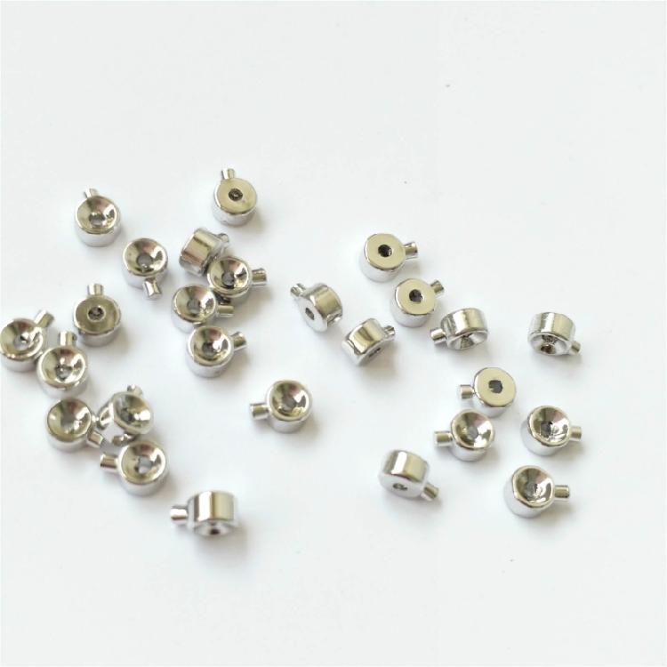 20 Pack Stopper Spacer Bead Finishing Clasps Stainless Steel Positioning Clasp
