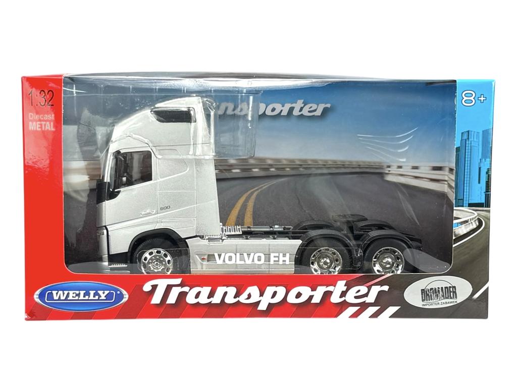 WELLY VOLVO FH 6x4 3 AXLES SILVER 1:32 32690