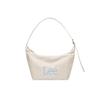 Casual Shoulder Bag, Sport Crossbody Bag, Outdoor Travel Dumpling Bag, Beige