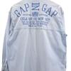 GAP 90s Old Back embroidery Long sleeve Denim shirt Men's Used