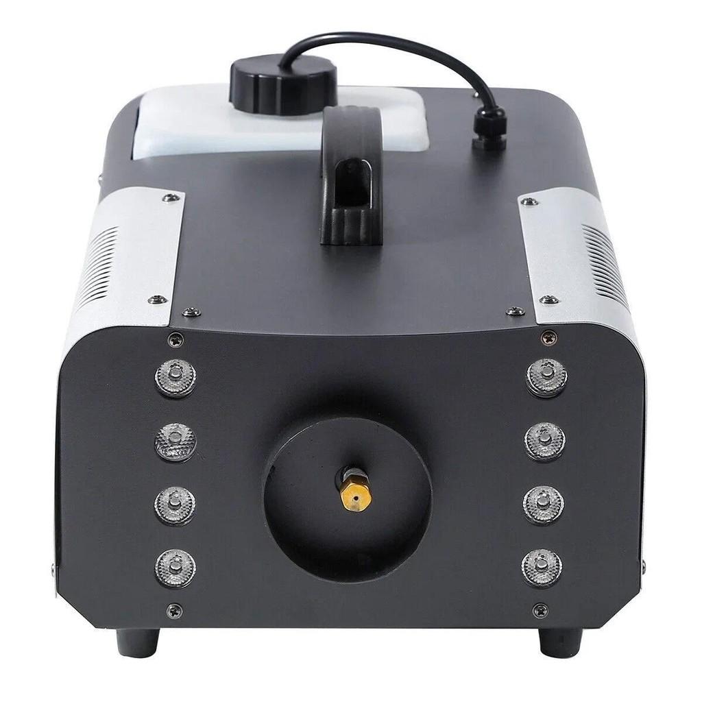 1500W Remote Control Fog Ejector DJ Party Wedding Stage Lighting Effect Spray Equipment LED Smoke Machine