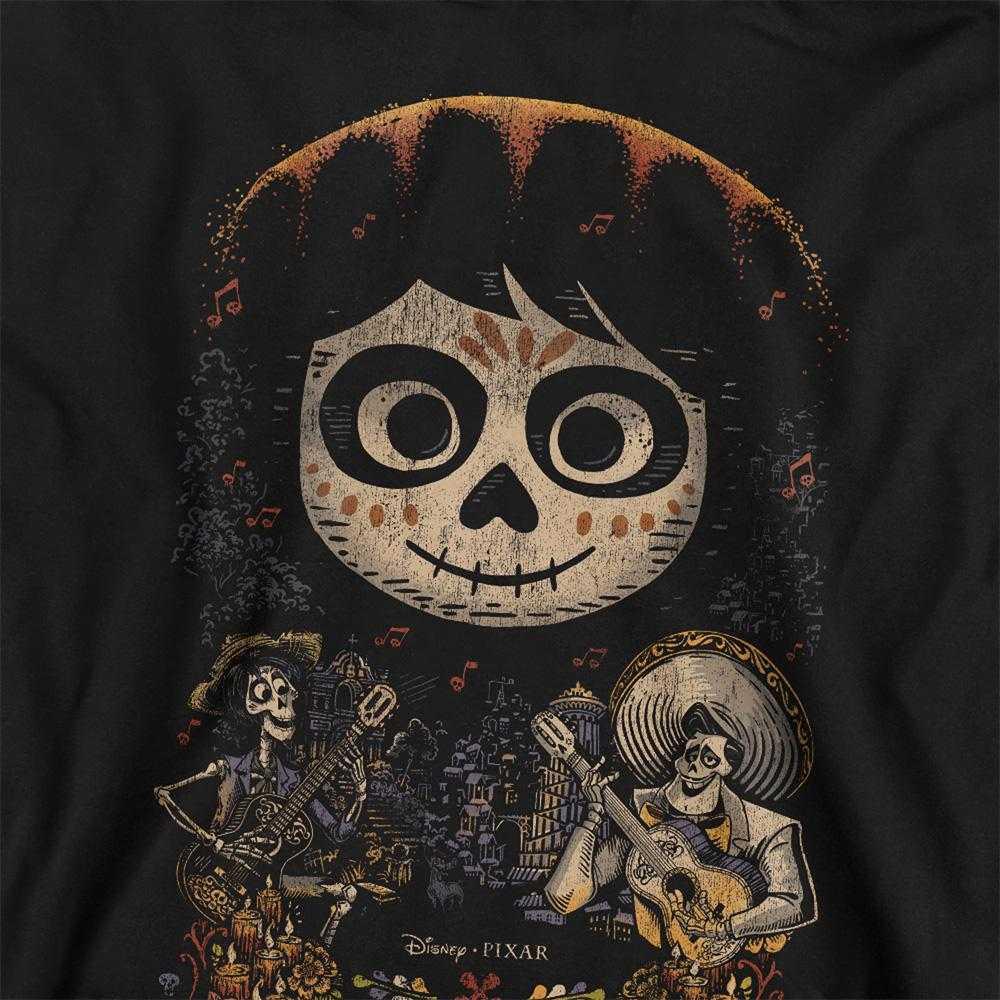 Coco Childrens/Kids Ernesto Miguel Hector Painted Poster Hoodie