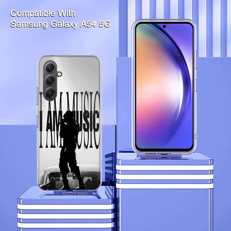I AM MUSIC P-Playboi Carti Phone Case For Samsung A54 A34 A24 A14 A53 A33 A23 A13 A52S A32 A22 A12 A17 Galaxy A03S A04S A02S A42