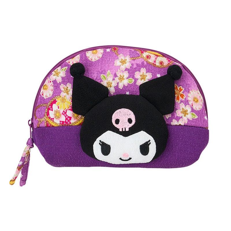 

Косметичка Sanrio KUROMI ( Лицо в японском стиле ) Япония НОВЫЙ