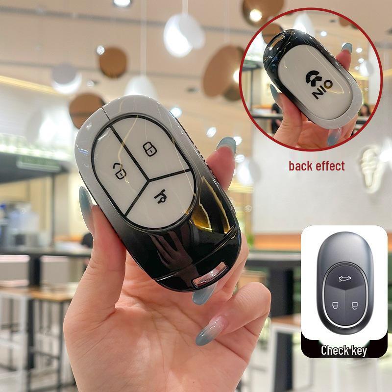

Nio ES6 ES8 ET5 ET7 ES7 EC6 EC7 2023 Metal Key Case and Buckle Shell