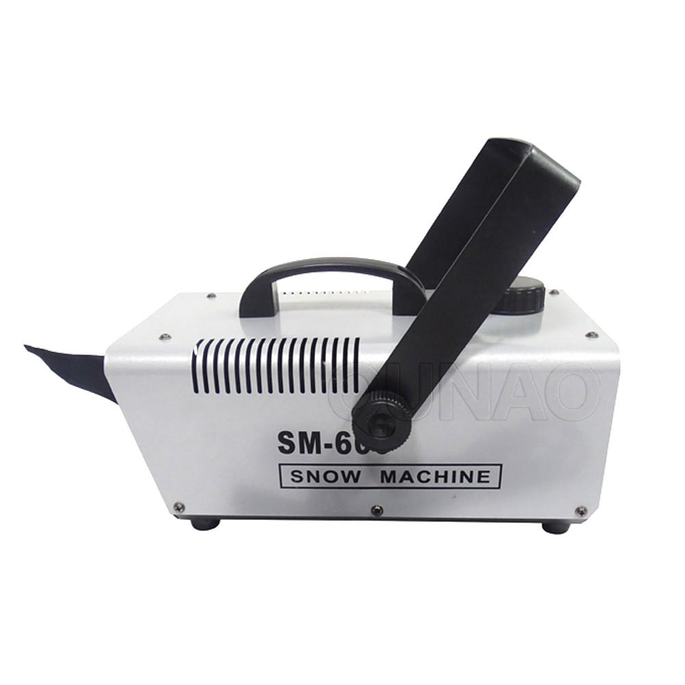 600W Remote Control Snow Machine Wedding Party Snowflake Making Machine Stage Effect Simulated Snowflake Sprayer