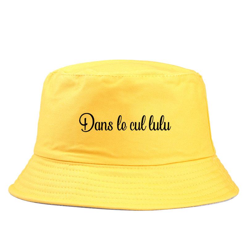 Dans Le Cul Lulu Wendbarer Eimerhut Lustiger Französischer Slang Aufdruck Sommer Wendbarer Fischerhut Edgy Streetwear Kappe Damen Herren
