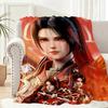 Anime T-Throne of Seal Throw Lightweight 240g Flannel Blanket Soft Skin-friendly for Summer Cooling