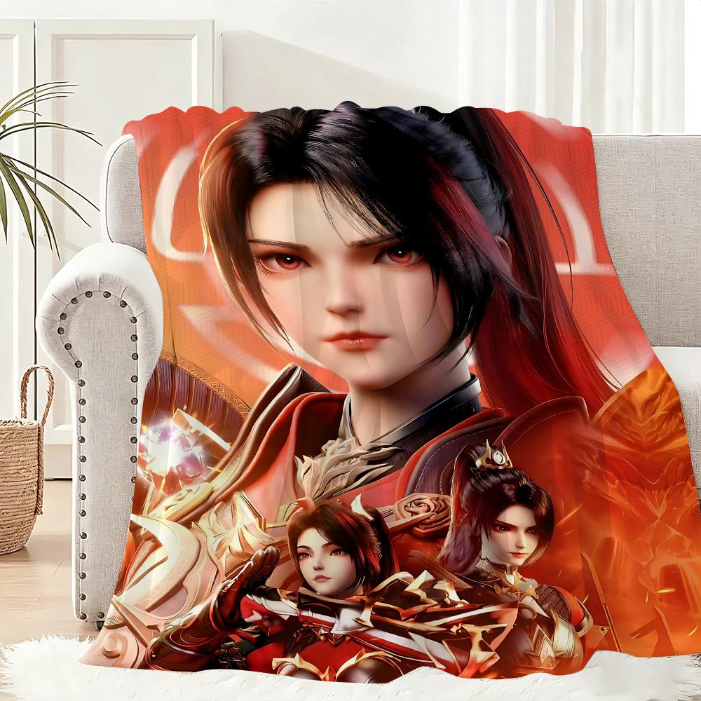 Anime T-Throne of Seal Throw Lightweight 240g Flannel Blanket Soft Skin-friendly for Summer Cooling