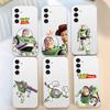 B-Buzz Lightyear Phone Case For Samsung Galaxy S21 S22 S23 S24 S25ULTRA FE Ultra Plus5G A52S Transparent Cover