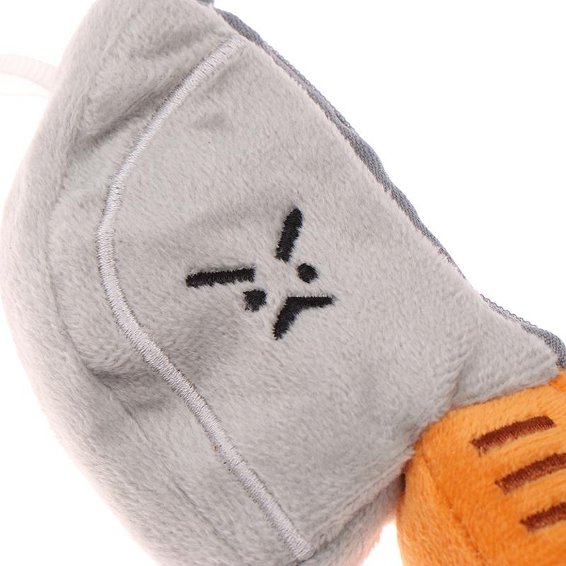 Creative Plush Kitchen Knife Shape Plush Coin Purse Funny Cartoon Money Change Purse Zipper Wallet Keychain Storage Bag Kid Gift