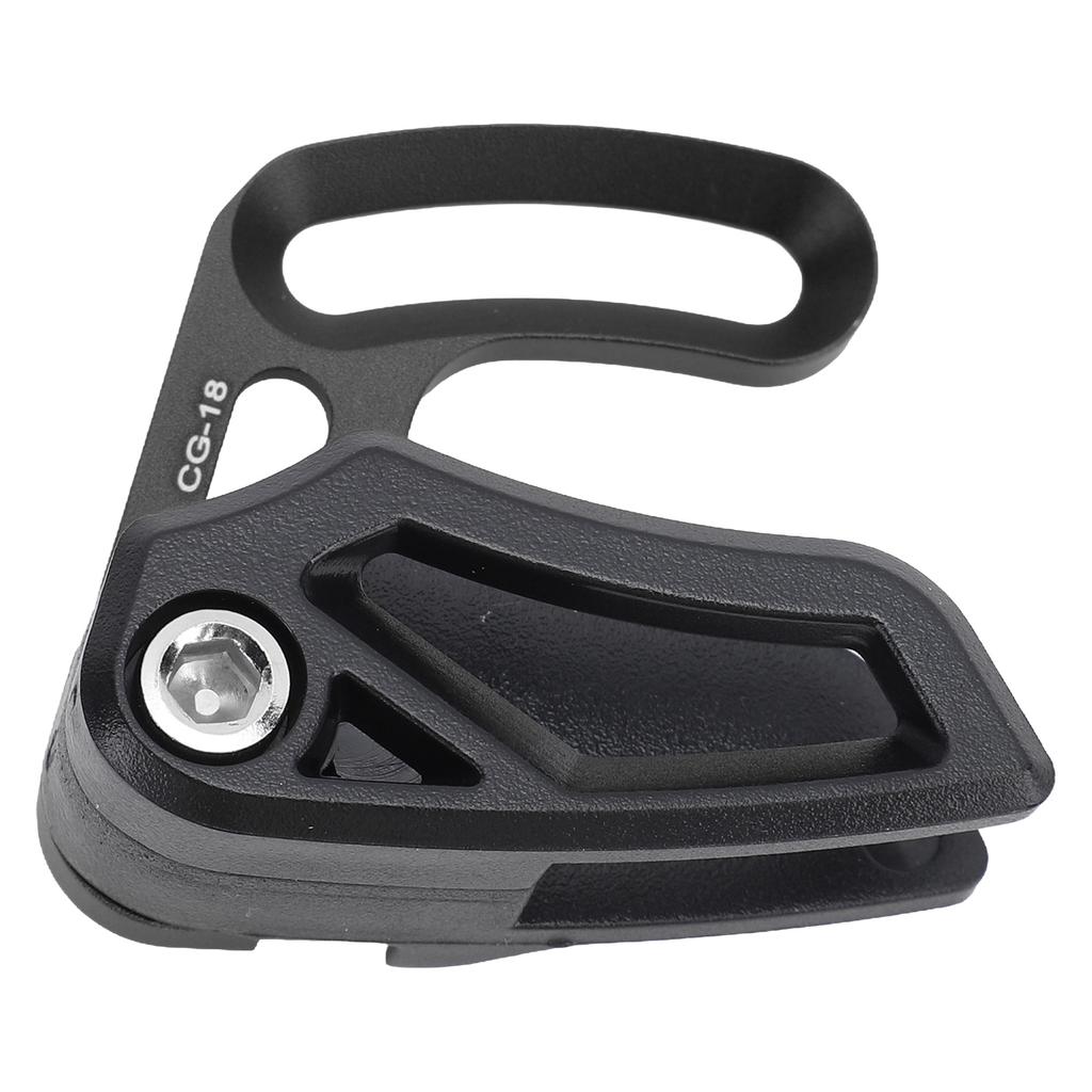 Guía de Cadena para Bicicleta de Montaña Aleación de Aluminio Plato Positivo Negativo Protector de Cadena para Sistema 1X Único de 26T a 36T Negro
