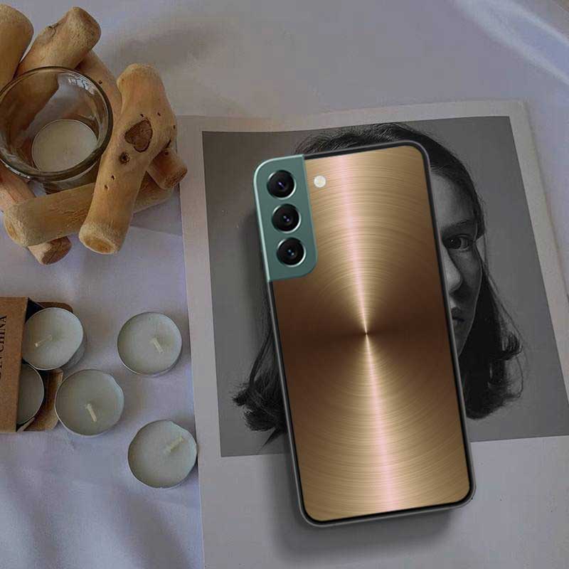 Brushed Metal Texture Steel Print Phone Case For Samsung Galaxy Note 20 Ultra 10 Lite 9 8 M12 M21 M30S M31 M32 M51 M52 S10 S9 S8