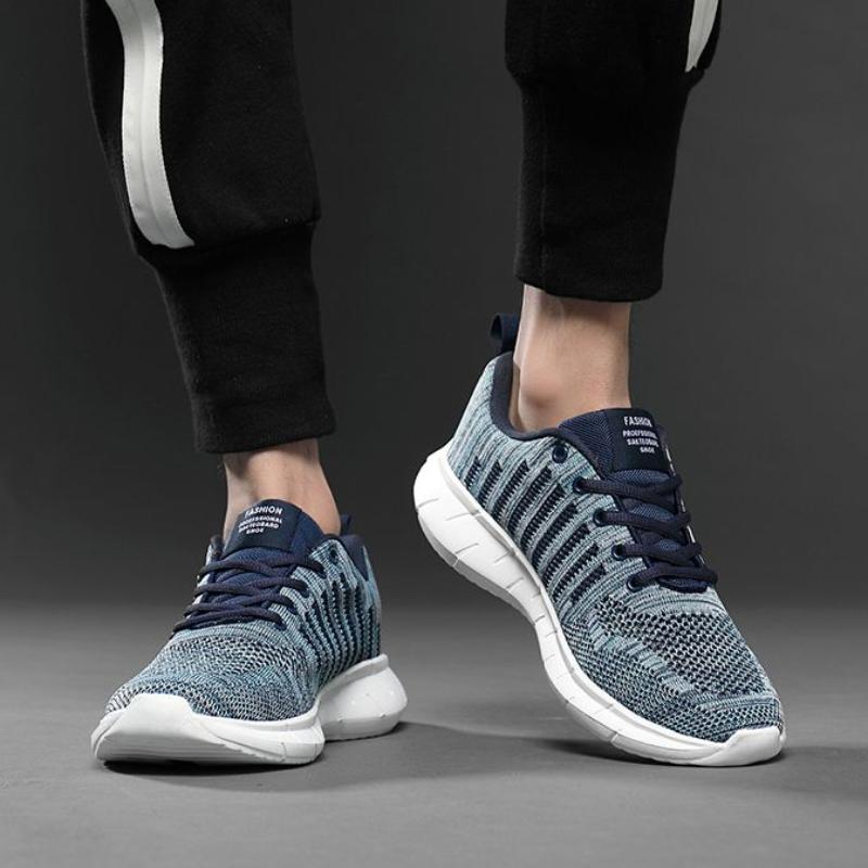 Man Casual Sneaker Mesh Black Shoes For Men Customs Promotion Hot Products Original Deals Outdoor Simple High Quality Korean Y2k