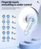 T8 PRO TWS Bluetooth Earbuds Transparent with LED Digital Display Wireless In-Ear Earphone for Xiaomi Huawei iPhone Headphone