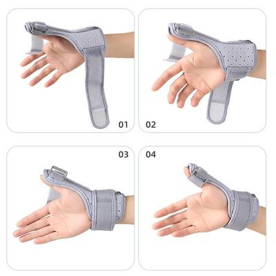 Thumb Braces Adjustable Thumb Support Ergonomic Sleeve Guard Wrist Wrap Breathable For Broken Sleep Typing Football Bowling