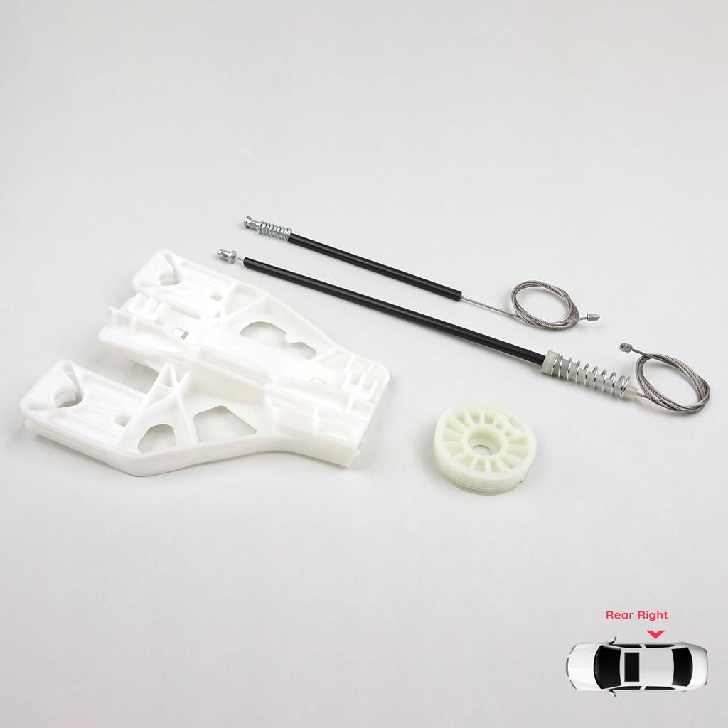 EWR5067 Electric Window Regulator Lifter Repair Kit Rear Right for  A1 MK1 8X 2010-2019 5-Door Hatchback Sportback 8X4839462