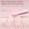 Sonic Waterproof Facial Cleansing Brush Rechargeable Scrubber Exfoliating Vibrating Deep Clean Face Cleaner  Skin Care Tool