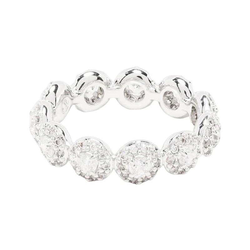 Swarovski Una Angelic fashionable and simple diamond ring for women Silver 55