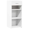 VidaXL Buffet blanc 40x42,5x93 cm bois d'ingénierie, armoire, armoire latérale, armoire de rangement, armoire, placard, 846313