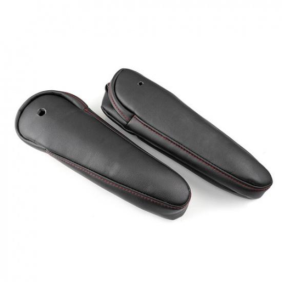 Pair For Toyota Previa Estima 06-16 L&R Side Seat Armrest Handle Leather Cover