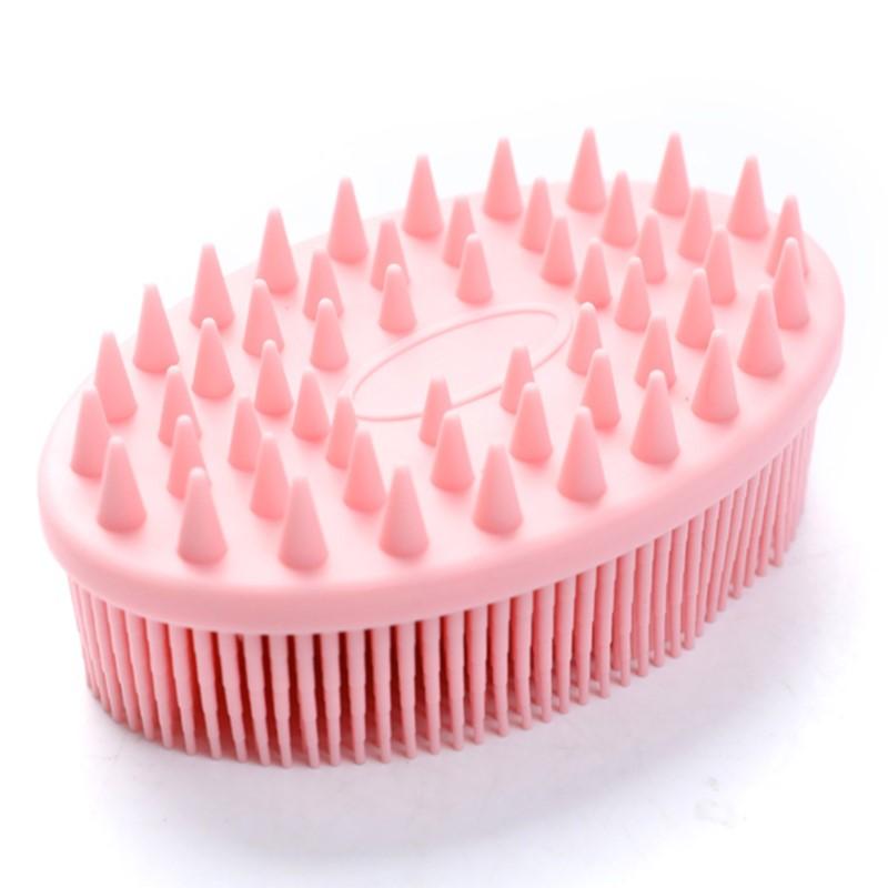 Silicone Body Brush Baby Shower Sponge Dry Massage Bath Towel for Body Bast Silicone Body Scrubber Back Scrubber