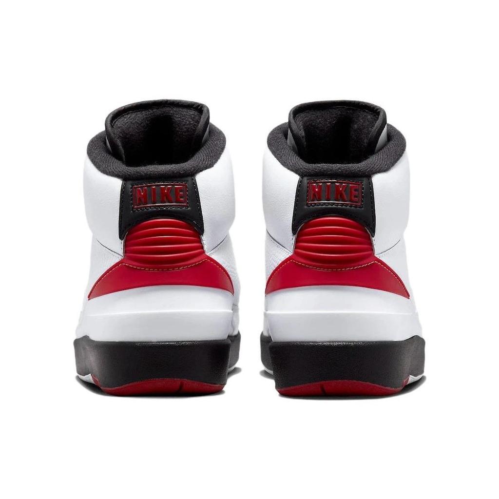 Air Jordan 2 Retro Chicago 2022 Men Sneakers White Varsity-Red Black DX2454-106