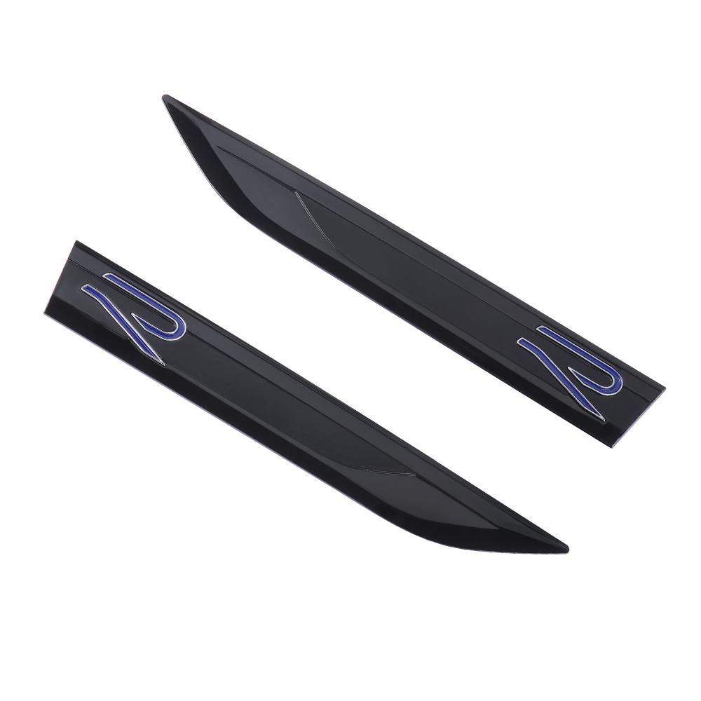 Golf 3 4 MK3 MK4 2026 Hot For VW VOLKSWAGEN 2Pcs 3D ABS R Styling Car Fender Emblem Side Body Sticker For Volkswagen Golf 4 Mk5 