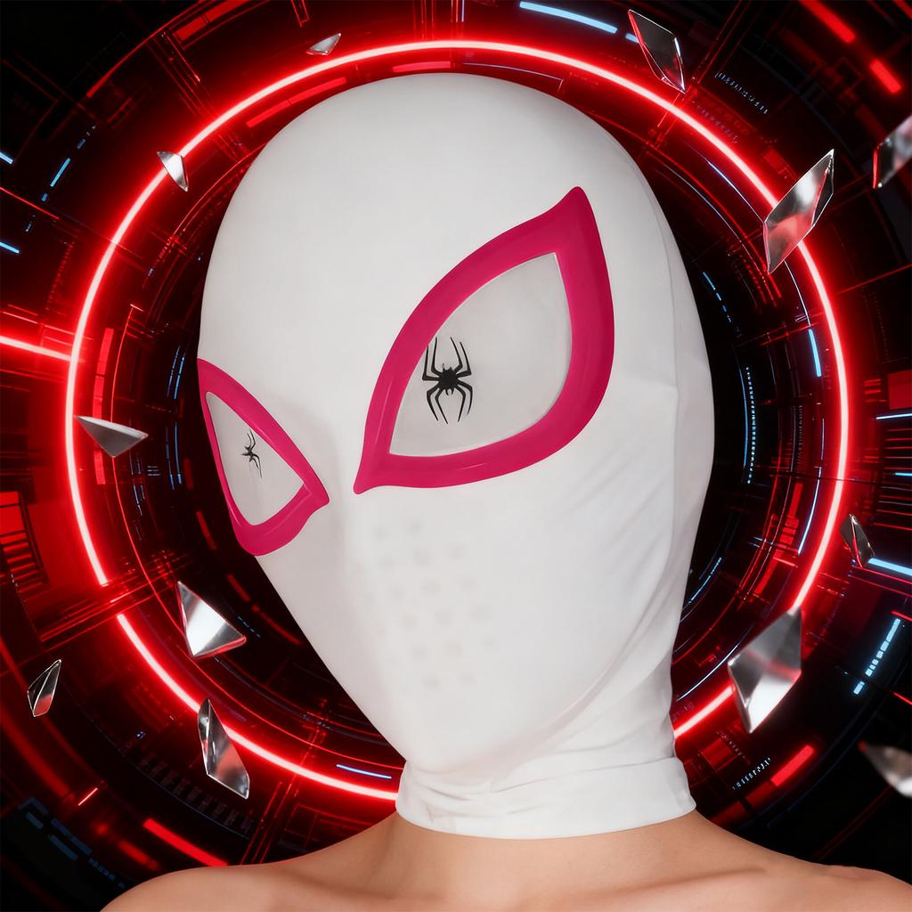 Gwen Headpiece -Activated Glow-in-the-Dark Cosplay Electric Mask Gift For Adults And Children