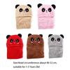 Hot Sell Autumn And Winter Warm Children's Hats And Neck Gaiter Set Rabbit Hat Girls' Fleece Hat
