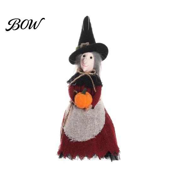 Halloween Party Decor Decoration, Realistic Ghost Festival Broom Cool Decorations Witch Ornament, Festive Atmosphere Tabletop Decoration Themed