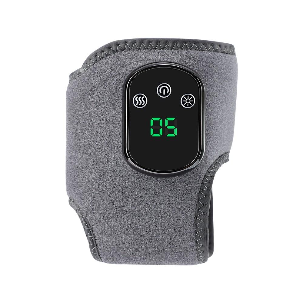 Portable Electric Heating Ankle Brace Arthritis Foot Heel Pain Relief Massager 5 speeds Infrared Hot Compress Therapy Device