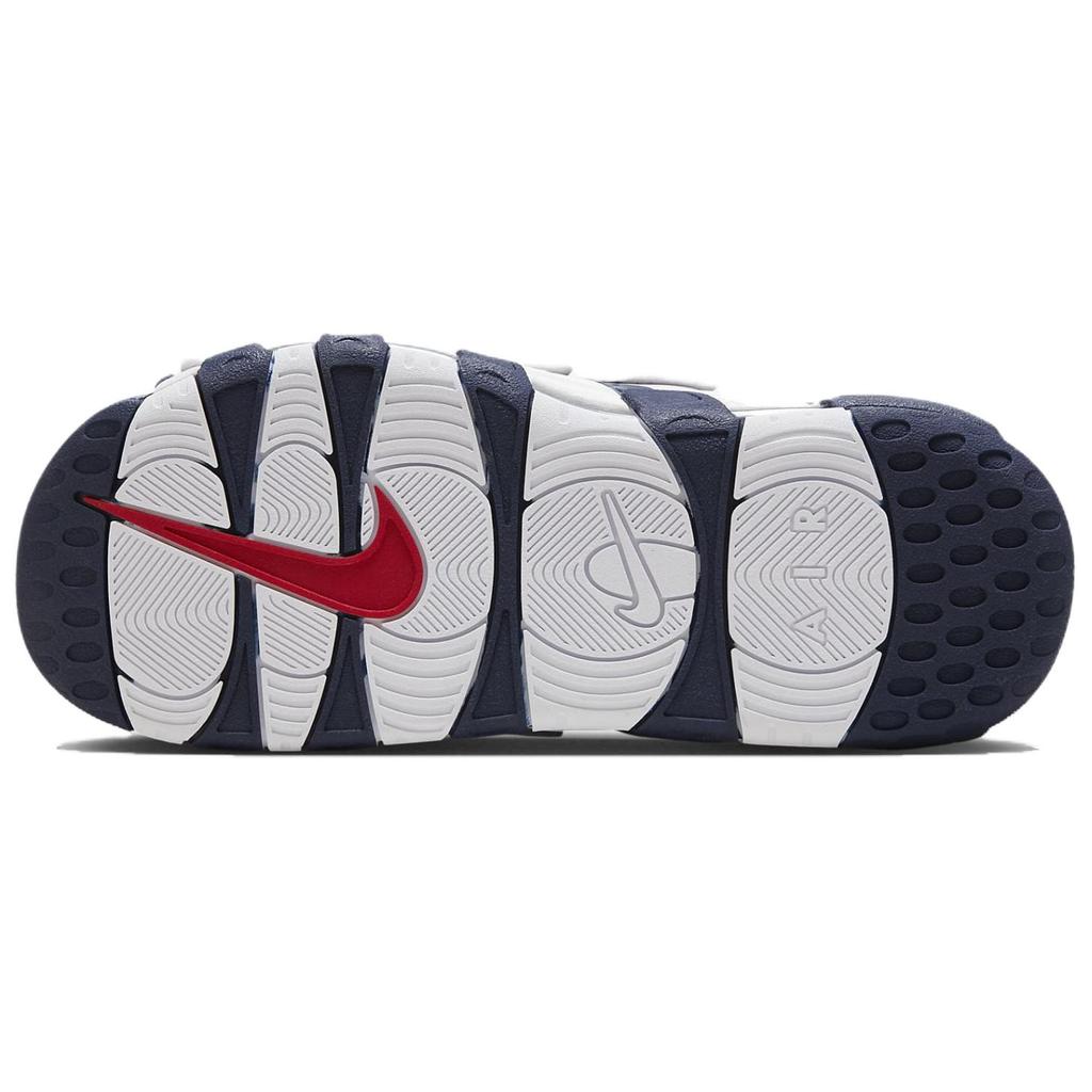 Nike Air More Uptempo Slide Olympic Men Sneakers Blue Midnight-Navy White FQ8699-400