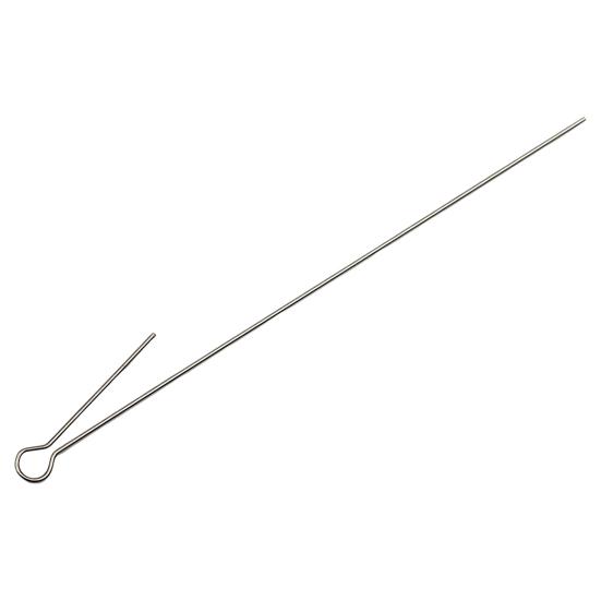 50Pcs Rotating Sequin Steel Wire DIY Modification Sturdy Anti-rust Wear-resistant Accessories Stainless Steel Spinnerbait Fly Hook Wire Long Needle