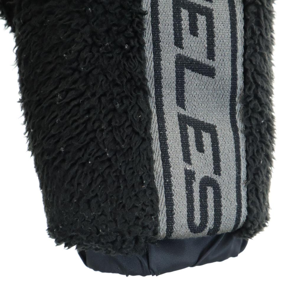 Xlarge Bunda z boa fleecu na poloviční zip M černá pulovr Pánská Použitá