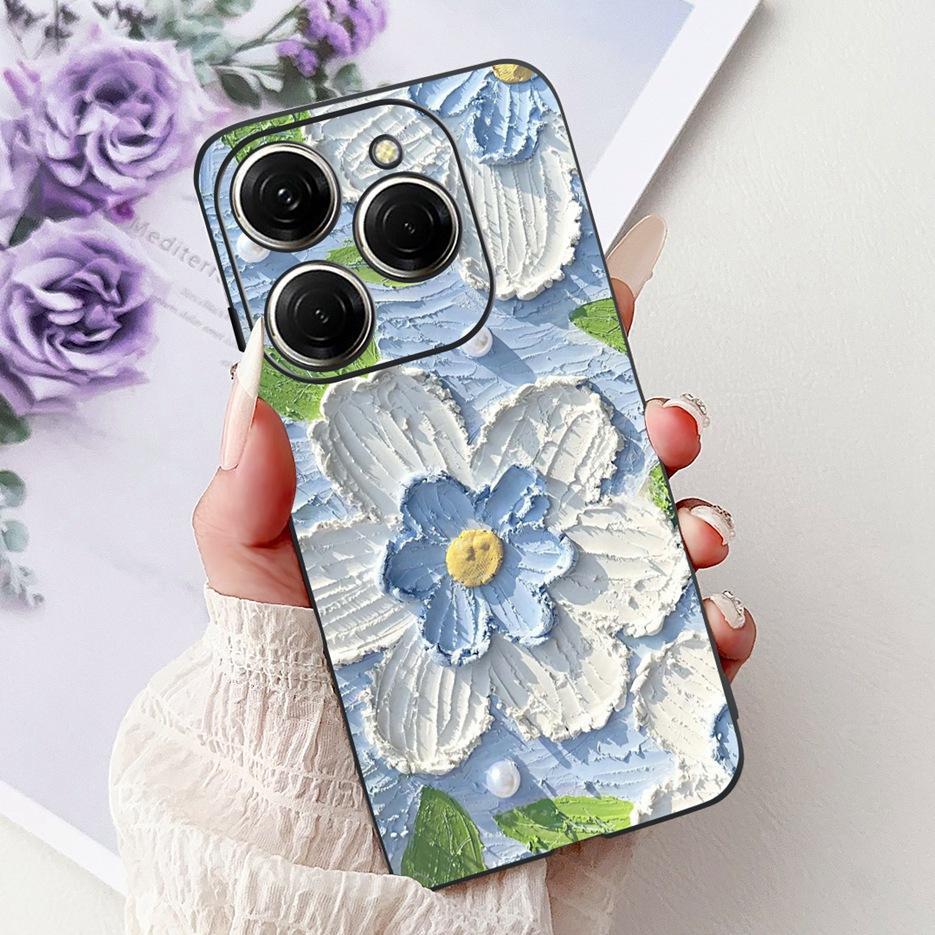 Für Tecno Spark 20 Hülle Spark 20C BG7 BG7n Coole Drachenmuster Hülle Weiche Silikonhülle Für Tecno Spark 20 Pro Spark20 Pro+ Taschen